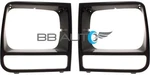 New Headlight Bezel Trim Set Black Fits 1997-2001 Jeep Cherokee Classic Limited. Fixed Price $31.95.