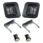 Hercoo Led License Plate Light Lamp Lens Black Housing White Bulbs Clip Retai... Fixed Price $30.55.