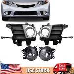 Front Bumper Fog Light Lamp Cover Bezel Bracket Set For Acura Tsx 2011-2013 2014. Fixed Price $86.35.