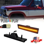 Smoke Lens Amber Led Front Side Marker Lights Ford F150 F250 F350 FO2551106. Fixed Price $17.99.