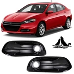 For 2013-2016 Dodge Dart Pair Fog Lights Bezels Cover Driving Bumper Lamps Frame. Fixed Price $38.99.