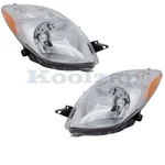 For 07-08 Yaris Hatchback Headlamp W/o Bulb Set Pair. Fixed Price $197.95.