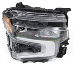 Oem Right Passenger Side Led Headlamp For Chevy Silverado 1500 Black Bezel. Fixed Price $480.00.
