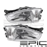 Left Right Sides Pair Headlamps For 1997-2002 Mitsubishi Mirage Coupe 2-DOOR. Fixed Price $699.99.