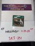 (1) Littelfuse Part # D-890-332-022 (0FNY0030XP) Heavy Glass Holder Nos Oem. Fixed Price $7.20.