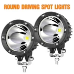 2X 4" 120W Round Led Offroad Driving Spot Lights Work Pods Headlighs Fog 4WD Atv. Fixed Price $58.79.