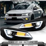 Vland Led Projector Headlights For 2011-2018 Volkswagen Jetta W/seq Front Lamps. Fixed Price $373.11.