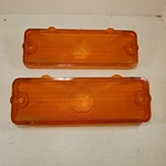 Lot Of 2 Oem 1966 Chevrolet Amber Parking Directional Light Lens Set 5957569. Fixed Price $49.80.