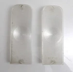 1961 1962 1963 Ford Thunderbird Orig Lh+rh Front Parking Lamp Light Lenses Pair. Fixed Price $79.00.