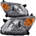 Headlight Capa Certified Left Right Pair For 2013-2014 Scion Xd Halogen Chrome. Fixed Price $240.54.