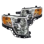 Headlight Set Ford Edge 2007-2010 Lh Rh Front Factory Halogen 114-01017AR. Fixed Price $213.35.