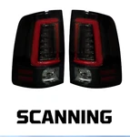 Recon Smoked Led Tail Lights W/ Scanning Turn Signals For 09-23 Ram 1500 Classic. Fixed Price $699.95.