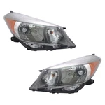 For Toyota Yaris 12-14 Headlight Set Driver & Passenger Side Replacement. Fixed Price $259.13.