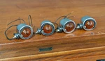 Vintage Cowl Driving Parking Back Up Turn Signal Lights Bullet Chrome Amber 4. Fixed Price $125.00.