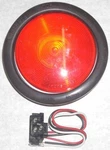 Trucklite 4042 Trailer Round Stop Tail Turn Light Kit Submersible 4" Dia. Fixed Price $6.95.