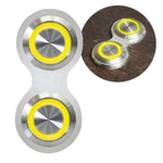 Retro Billet Switch With Yellow Led Illumination - Single Autoloc Truck. Fixed Price $87.50.
