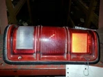 Driver Tail Light Thru 11/27/87 Chrome Bezel Fits 87-88 Dakota 891437. Fixed Price $81.95.