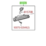 Toyota 4RUNNER Truck 1996 - 2002 3RD Brake Light Lamp Assembly Genuine Oem. Fixed Price $130.00.