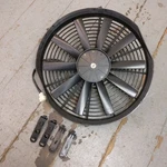 1957 Plymouth Plaza 14 Inch Performance Radiator Fan 12V Ultra Cooling 2175CFM. Fixed Price $99.95.