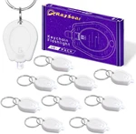 10 Pack Ultra Bright Mini Led Keychain Flashlight, Small Ring Po. Fixed Price $23.99.