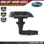 Rh Passenger Side Headlight Washer Nozzle W/ O-ring For Land Rover LR3 2005-2009. Fixed Price $13.49.