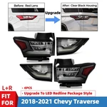 Upgrade Redline Led Tail Lights For 2018-2021 Chevy Traverse Left + Right 4PCS. Fixed Price $321.99.