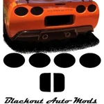 Corvette C5 Smoked Tinted Tail Light Covers Vinyl 1997 Thru 2004. Fixed Price $23.49.