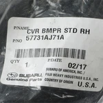 Genuine Subaru Lamp Cover 57731AJ71A. Fixed Price $29.12.
