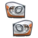 For Dodge Durango 04-05 Headlight Set Driver & Passenger Side Replacement. Fixed Price $268.59.