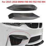 For 15-18 Bmw F80 M3 F82 F83 M4 Carbon Fiber Front Bumper Air Vent Eyelid Covers. Fixed Price $92.12.