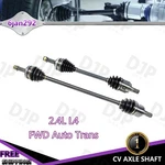 Front Driver & Passenger Cv Axle Shaft For Hyundai Sonata 2.4L L4 Fwd Auto Trans. Fixed Price $152.19.