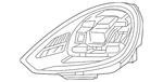 Genuine Porsche Headlight 958-941-774-D. Fixed Price $7152.07.
