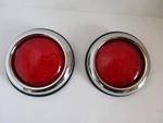 One Pair Round Flush Mount Led Tail Lights Hot Rod Car Truck UNIVERSALUPI#110406. Fixed Price $107.99.