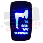 Blue On/off Rocker Switch Fits Polaris Phoenix Honda Foreman Atv Utv Truck. Fixed Price $22.99.