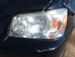Driver Headlight Vin W 5TH Digit Hybrid Fits 07 Highlander 235877. Fixed Price $80.00.
