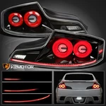 Fits Jet Black 2003-2007 Infiniti G35 Coupe Led Tail Lights Sequential Signal. Fixed Price $279.38.