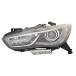 New Capa Hid Headlight Assembly Replaces 260609NF2B. Fixed Price $1057.32.