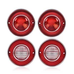 4PCS Rear Tail Lights Backup Red Lens For 1975-1979 Chevrolet Corvette C3. Fixed Price $23.20.