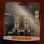 Sylvania Silverstar Headlight Bulbs, Pack, 9006 ST/2. Fixed Price $19.50.