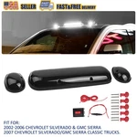 3PCS Smoke Led Cab Roof Top Lights Marker Lamps Dot For 2002-07 Silverado Sierra. Fixed Price $37.99.