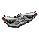 Headlight Set For Toyota Corolla 14-16 Lh Right Front Factory Led Capa. Fixed Price $388.01.