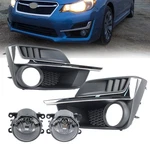 Front Bumper Fog Light Lamp Cover Bezel Chrome Trim For Subaru Impreza 2015-2016. Fixed Price $60.16.