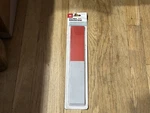 Hft # 97562 Red & White 10 Pc. Reflective Strips New In Package. Fixed Price $12.99.