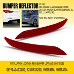 For 14-16 Hyundai Elantra Rear Bumper Reflector Light Tail Lamp Case Leftright. Fixed Price $12.34.