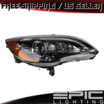 2011-2014 Chrysler 200 Black Bezel Headlight Headlamp Right Passenger Side Rh. Fixed Price $134.24.