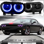 Vland Led Drl Rgb Headlights For Dodge Challenger 2008-14 W/sequential Assembly. Fixed Price $373.99.