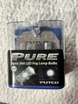 Putco Lighting Optic 360 Led Fog Lamp Bulb 250881W 600 Lumen Output DC12-24 Volt. Fixed Price $8.00.