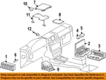 Mercedes Oem 13-15 G550 Electrical Components-fuse Relay Box 1569003203. Fixed Price $615.00.