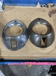 Vintage 1940 Mercury Headlight Set Pair Door Bezel Drake 7A. Fixed Price $57.96.