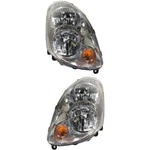 Left And Right Headlights For Infiniti G35 2003-2004 Halogen With Bulb(s) Sedan. Fixed Price $192.22.